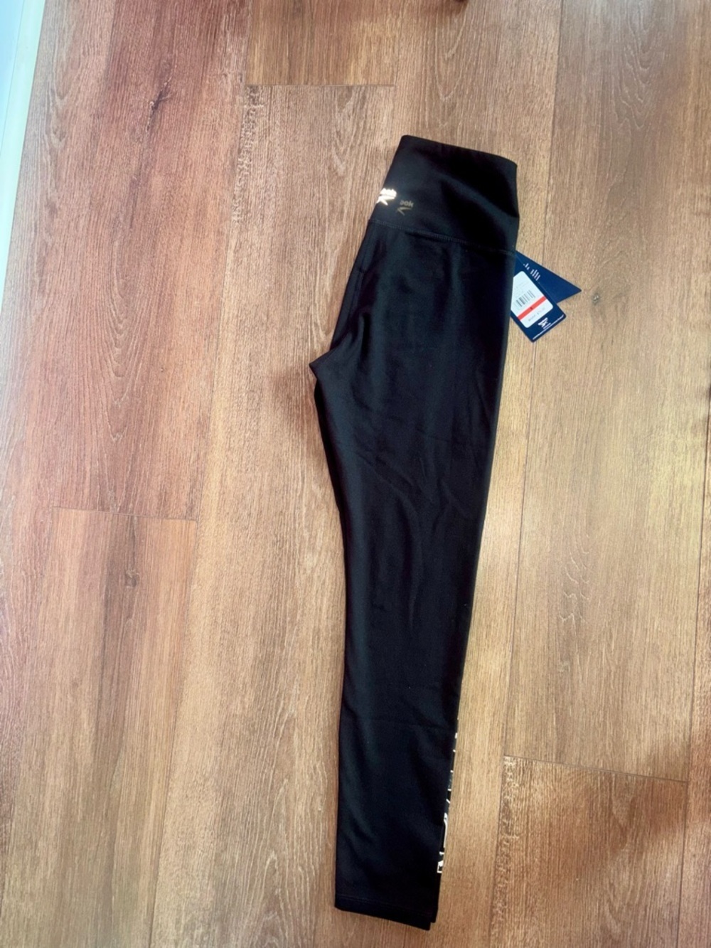 Reebok ladies black high rise explosive powerplay leggings NWT! Size S - Picture 7 of 9
